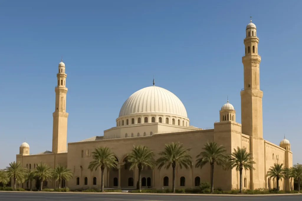 Al Rajhi Grand Mosque in Riyadh Saudi Arabia